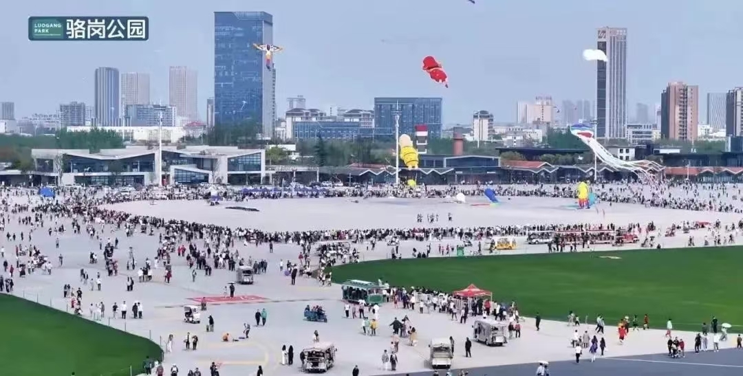 筝艳骆岗 放飞梦想