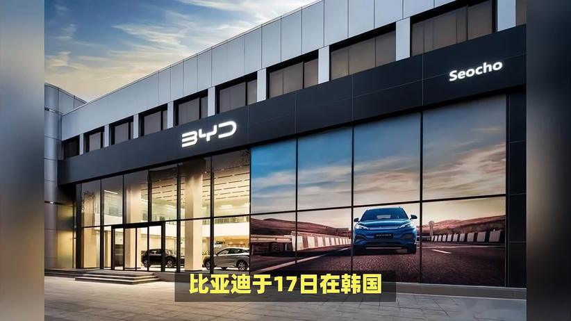 比亚迪韩国新设法人，筹备进军多元汽车业务领域
