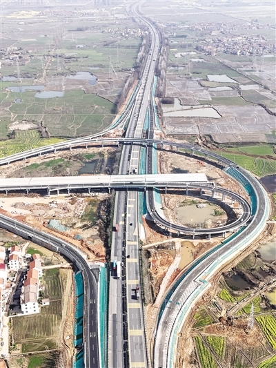 南昌洪腾高速计划本月底全线完工