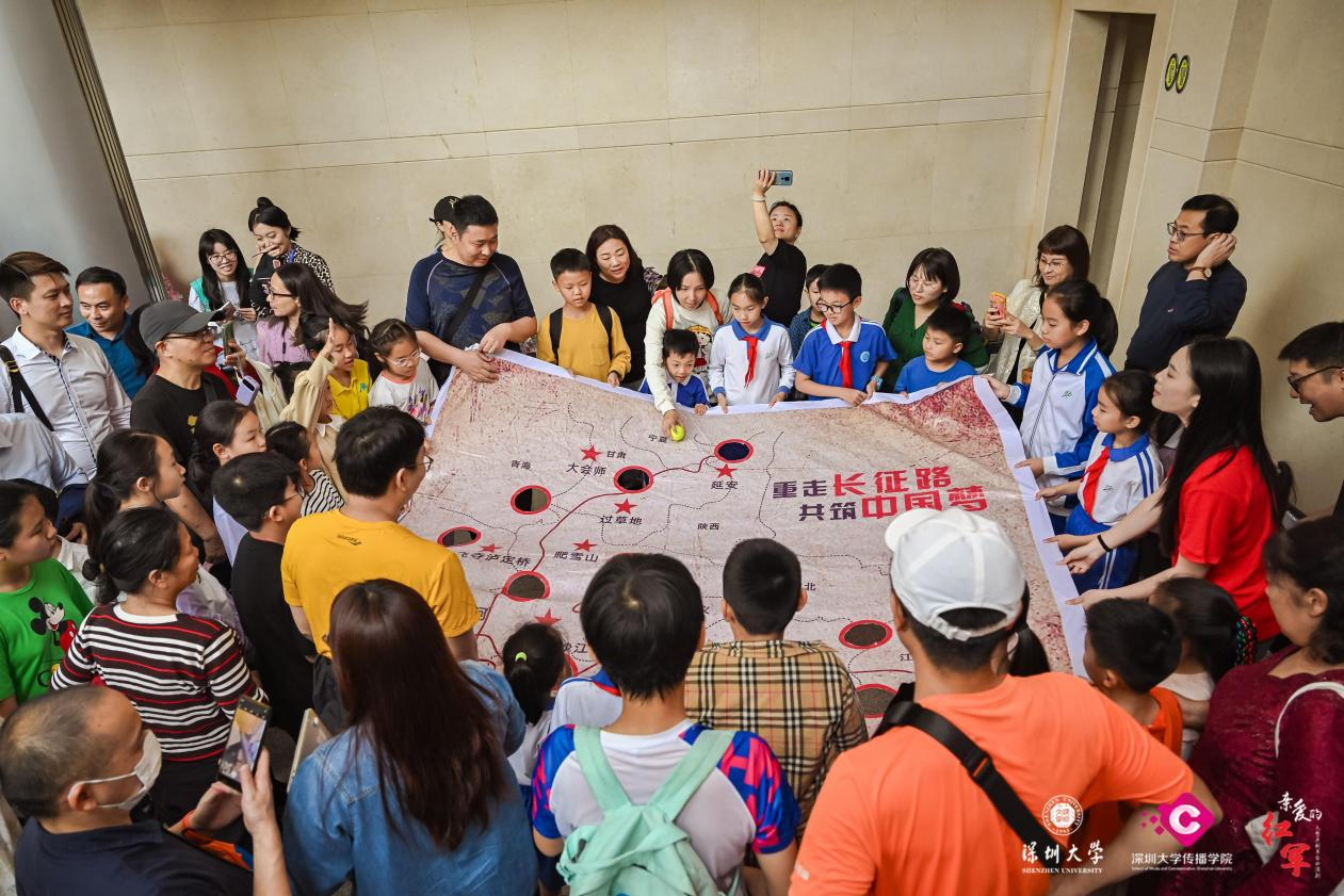深圳大学《亲爱的红军》大中小学思政一体化成员单位专场演出圆满落幕