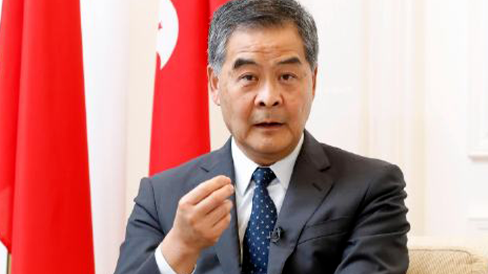 梁振英间接回应李嘉诚出售巴拿马港口：有些香港商人误信“商人无祖国”