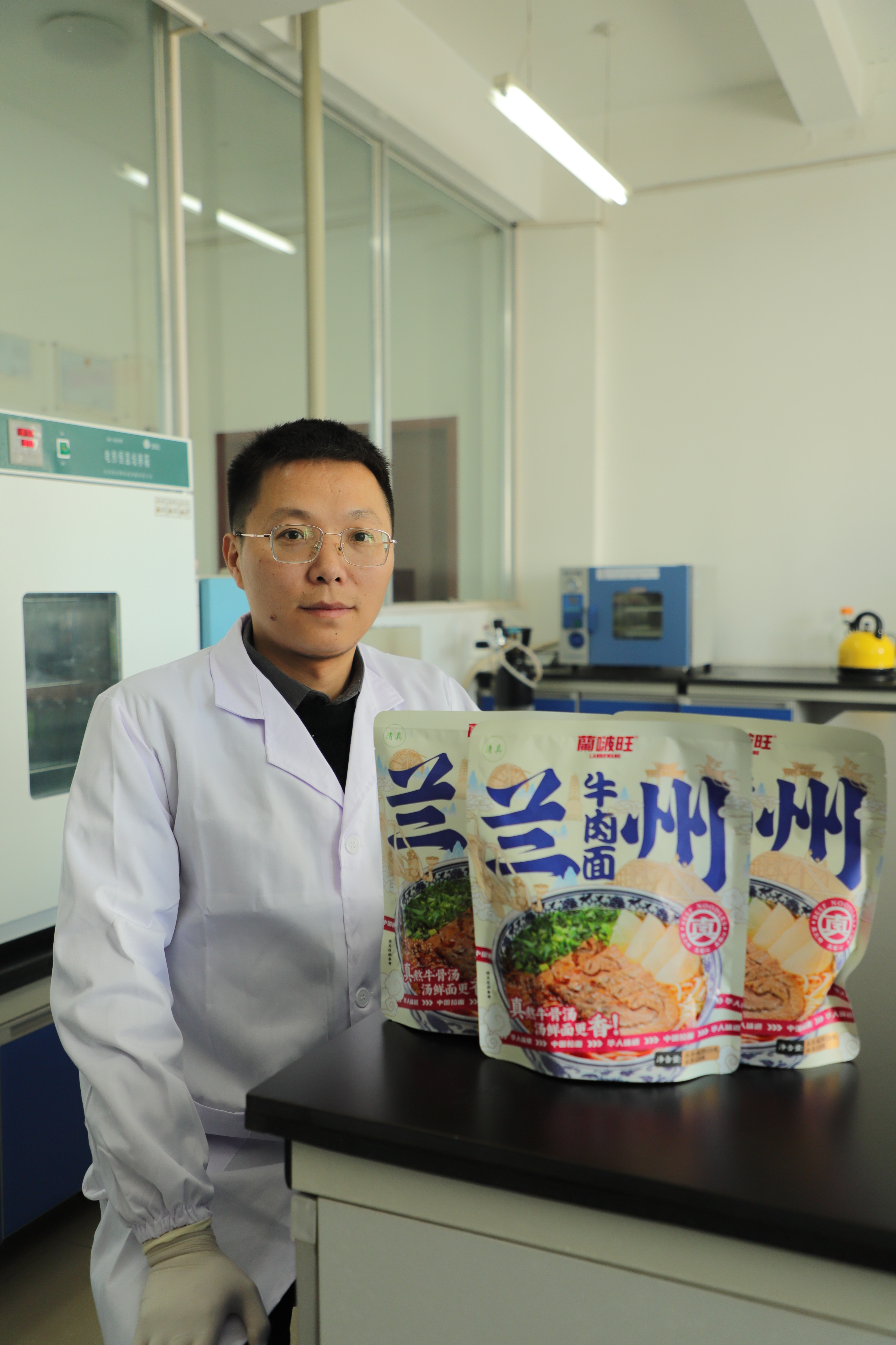 甘肃陇萃堂兰州牛肉拉面产业创新研究院青年团队负责人姜交龙