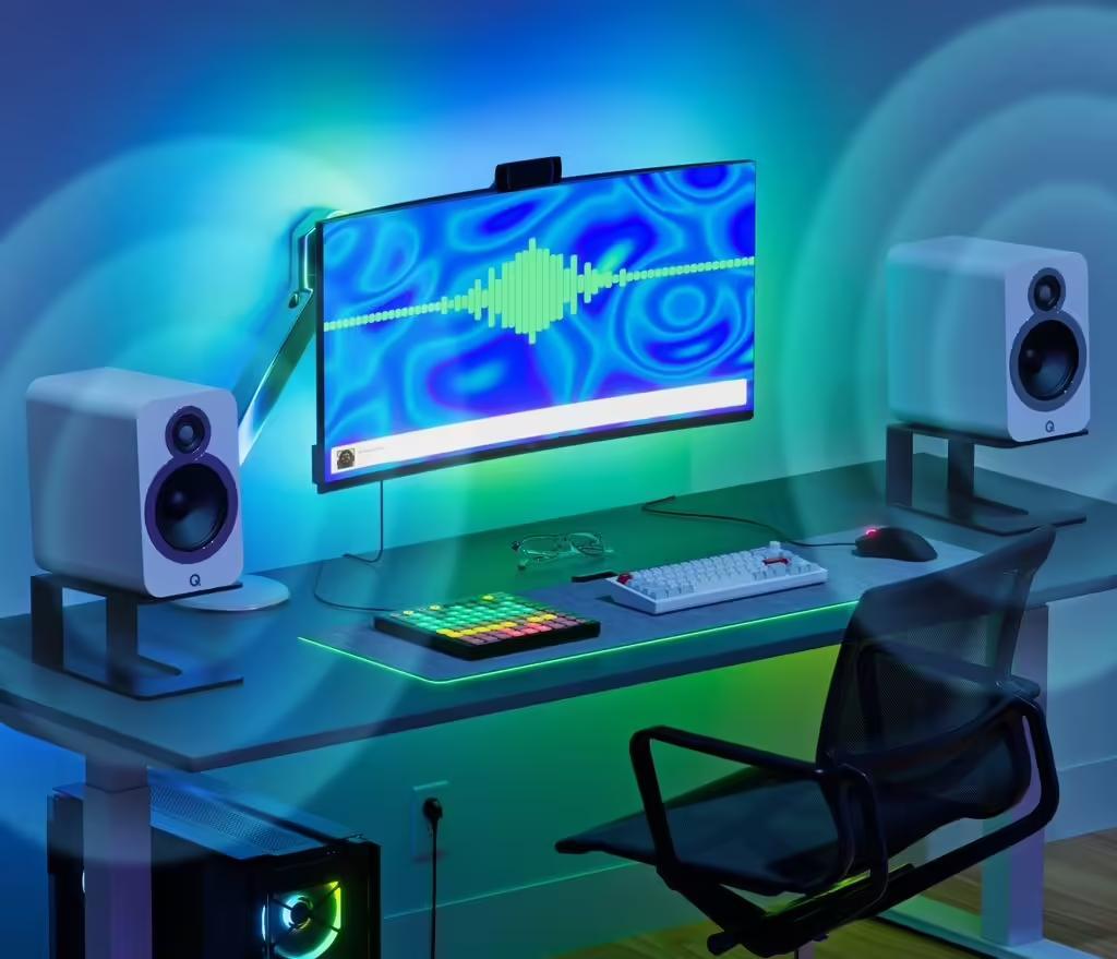 50美元打造光影战场:绿诺Nanoleaf推出屏显同步灯带,升级游戏影音沉浸感