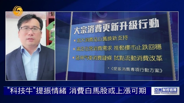 经济学家杨德龙：“科技牛”提振情绪，消费白马股或上涨可期