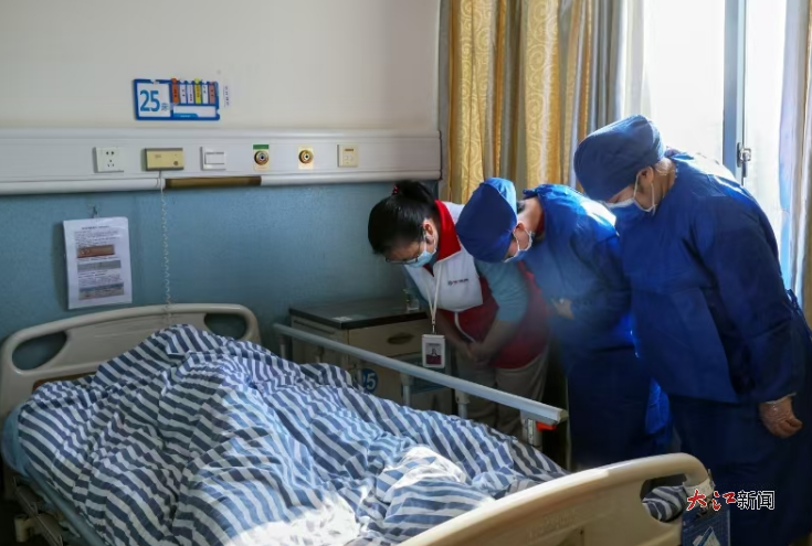 告别仪式(臧秀德 供图)