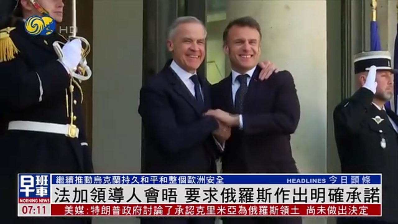 法加领导人会晤 要求俄罗斯作出明确承诺