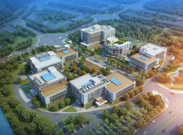 ▲ 多模态跨尺度生物医学成像设施园区（图源“中科院之声”公众号）