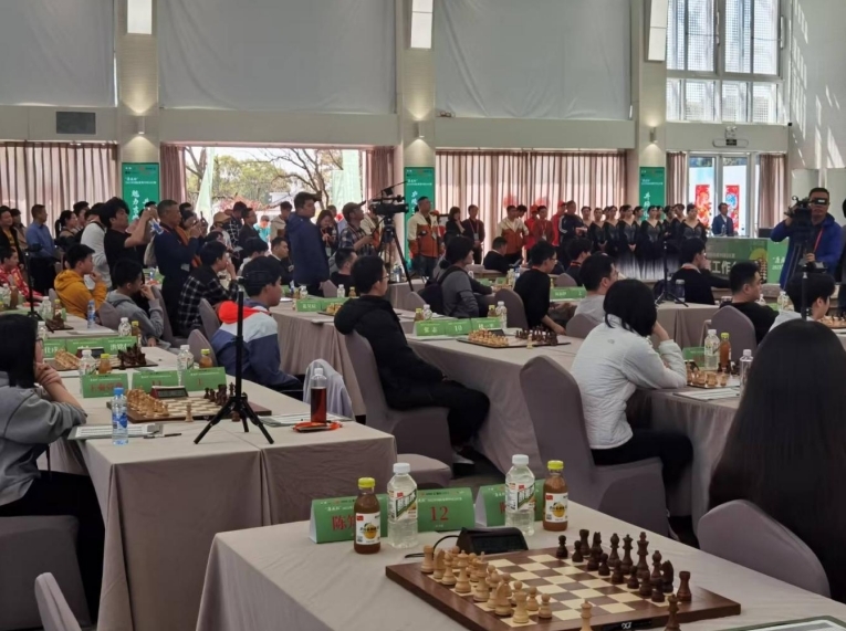 “井冈山”区域品牌农产品亮相2025国际象棋中国分区赛
