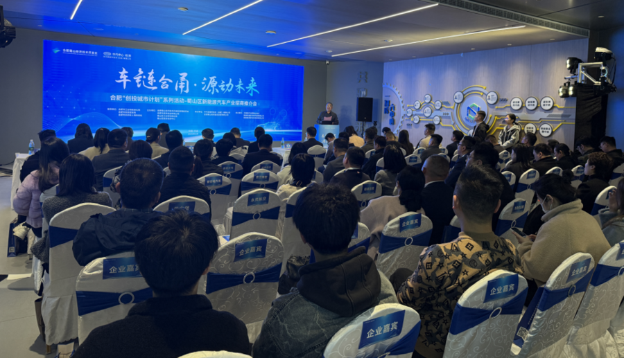 推介会现场。