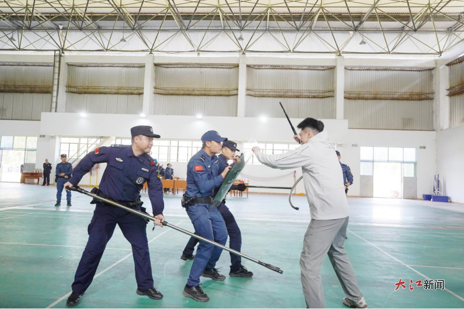 演练现场(吴晓燕 供图)