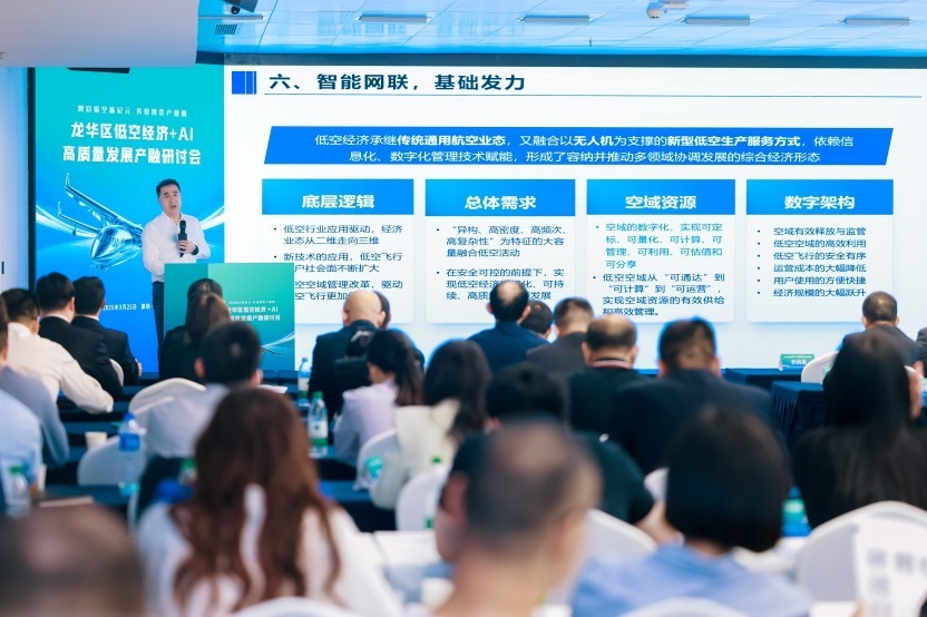 龙华区低空经济+AI高质量发展产融研讨会成功举办