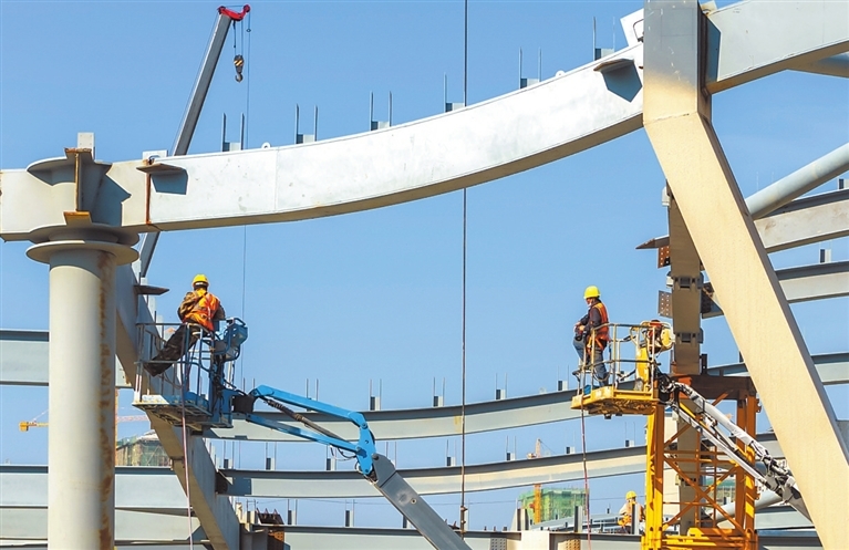 瑞昌大唐新区疏浚产业园项目加紧施工中（图）