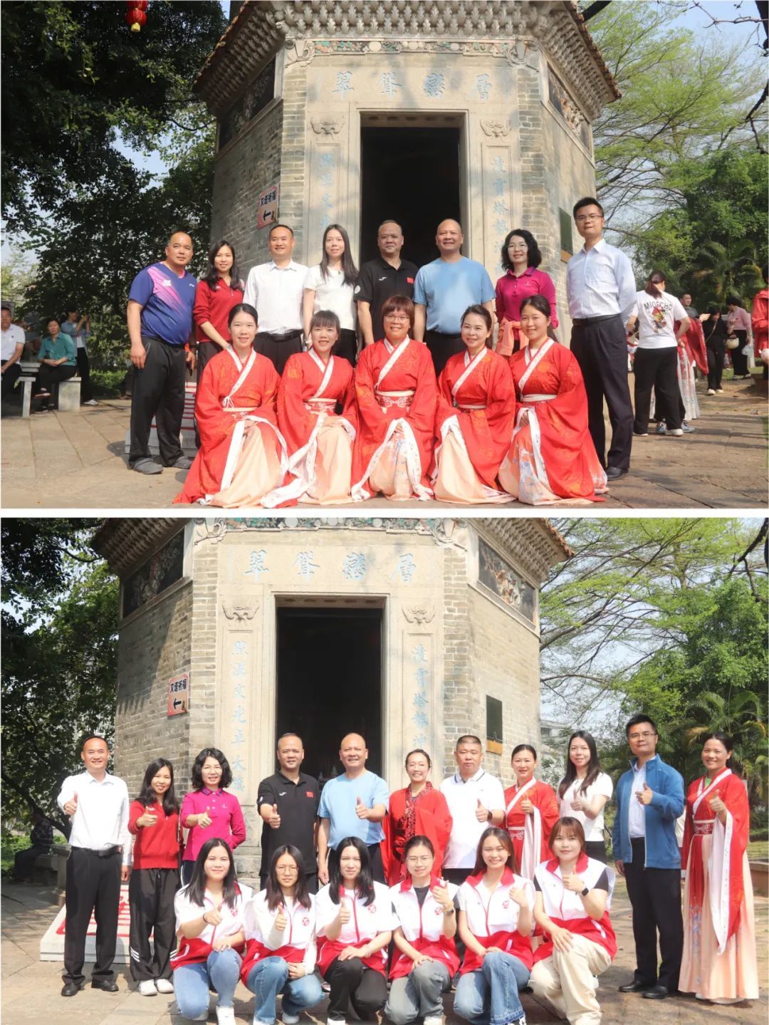 图：活动邀请全国曲棍球冠军胡汇仁来到现场，与学童们开展交流互动