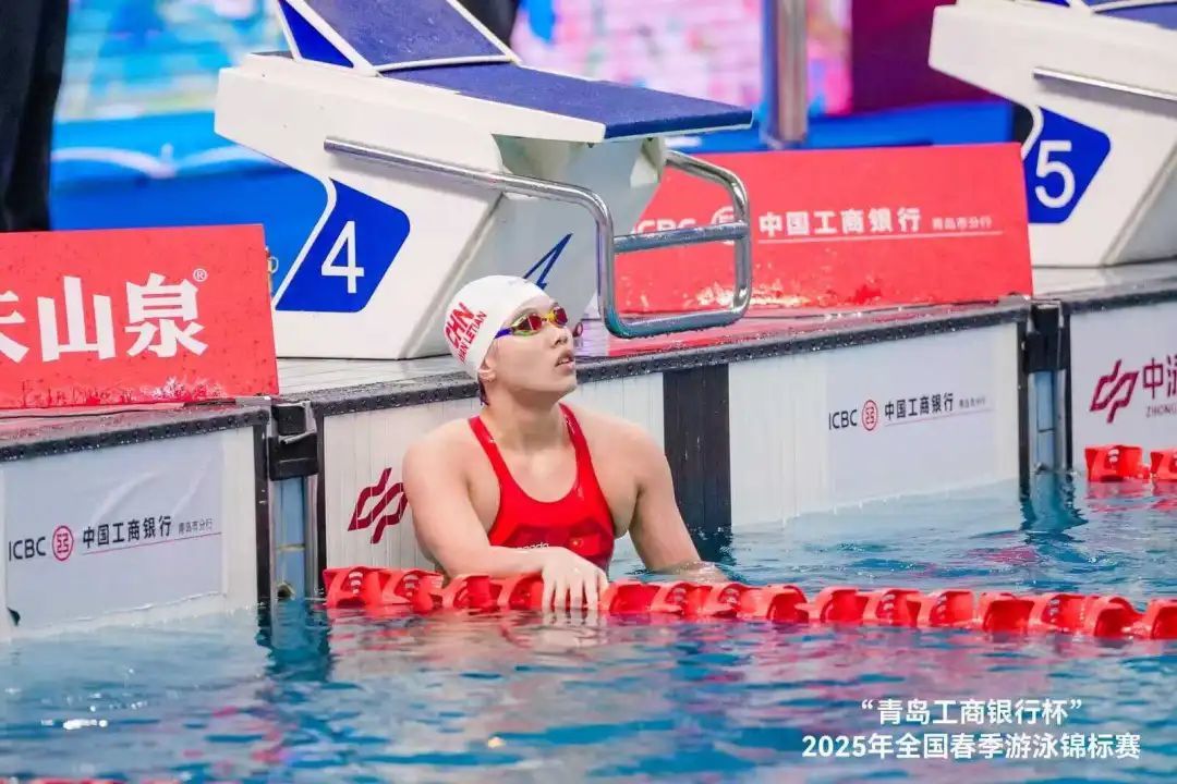 全国春季游泳锦标赛27秒09夺冠！江西姑娘万乐天现役第一