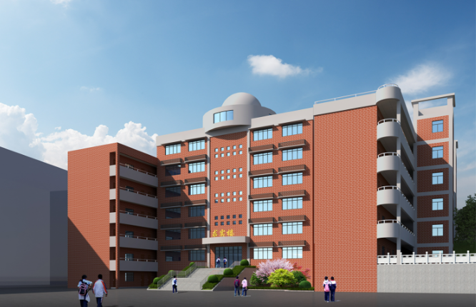 3#求进楼透视效果图