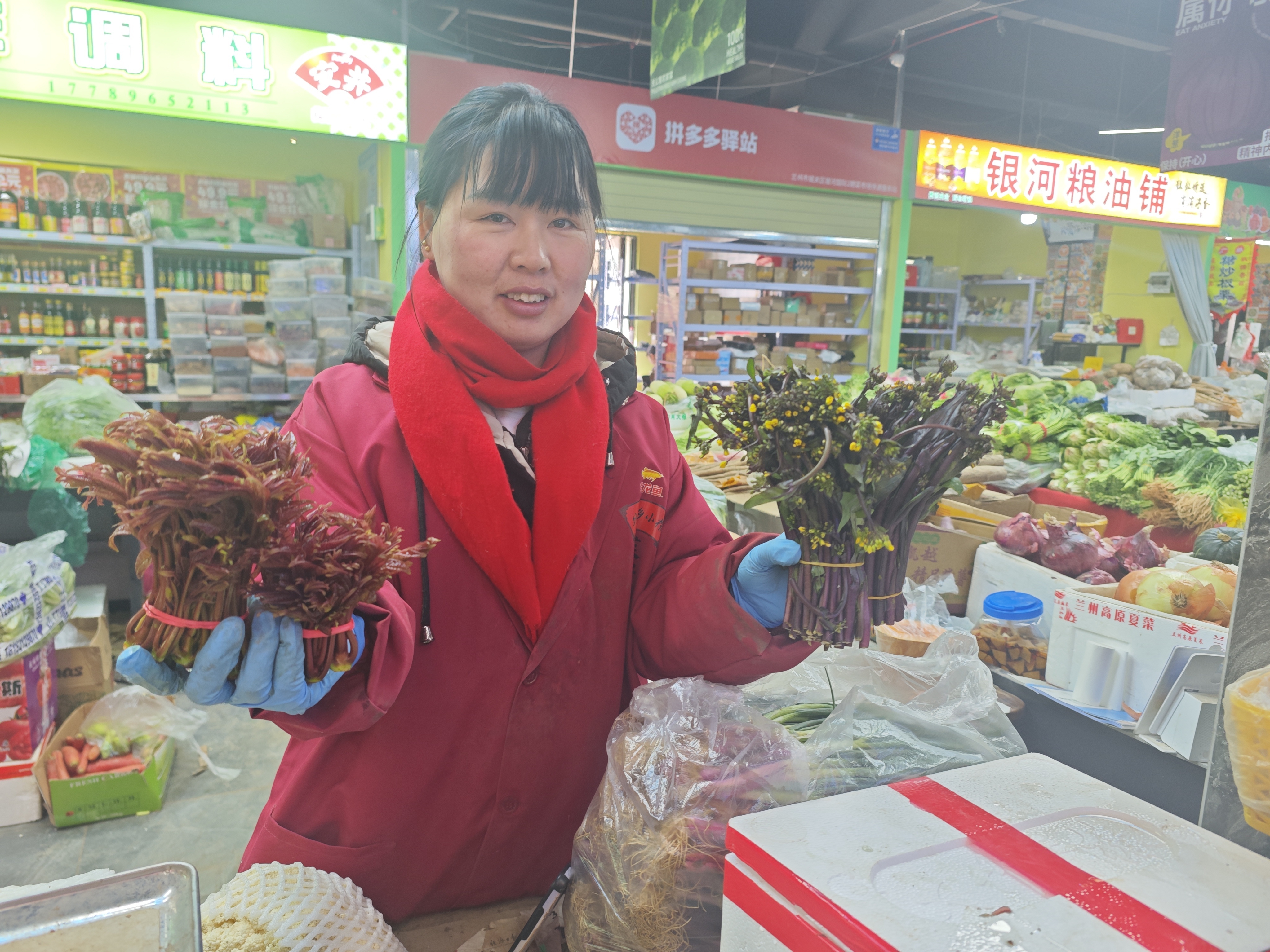 兰州人菜篮子抢“鲜”上新　春日限定快到碗里来
