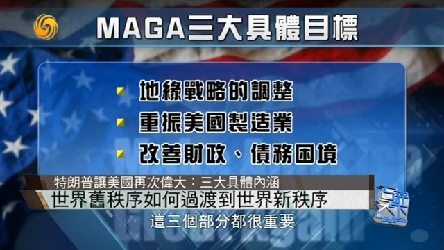 特朗普如何让美国再次伟大？石齐平解析MAGA三大具体目标