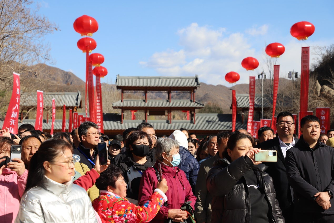 河北野三坡景区第十八届开山节隆重启幕，当日迎来两万多名游客