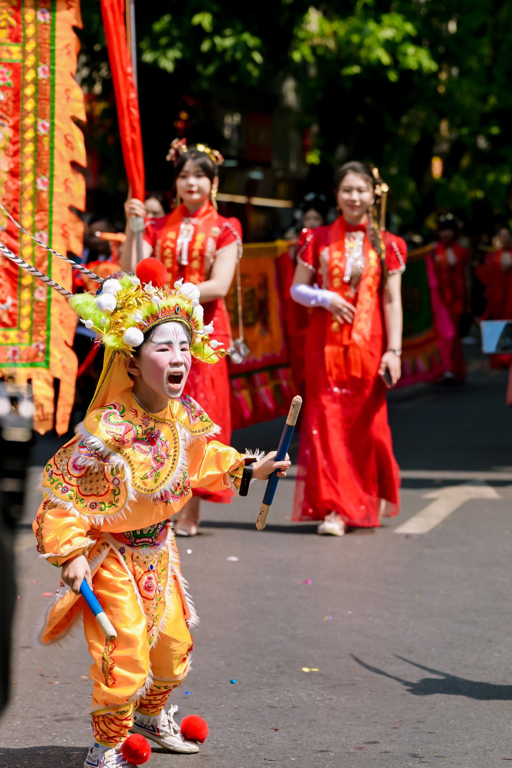 "萌娃当家"—— 西乡 "三月三" 非遗传承后继有人