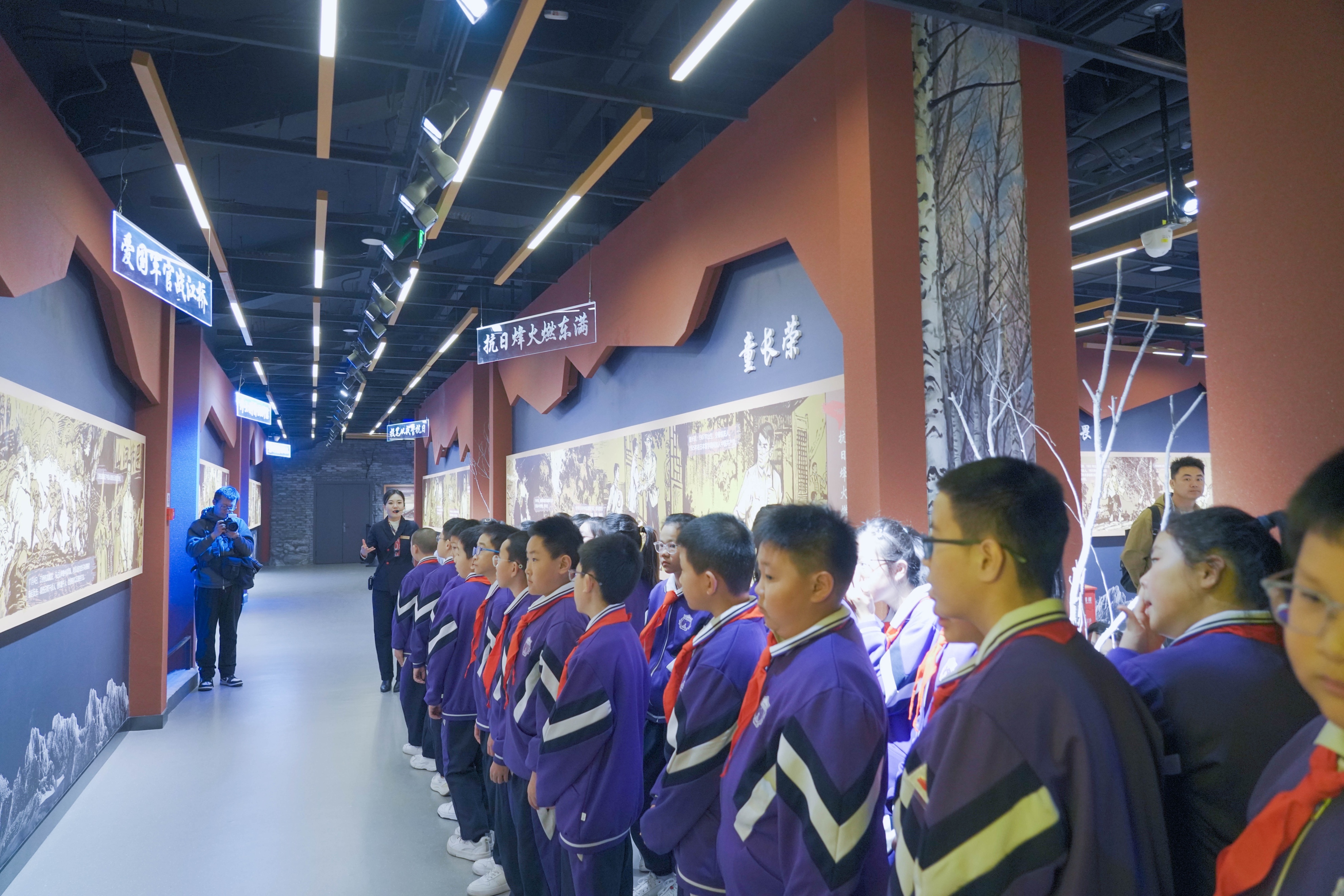 参观东北沦陷史陈列馆