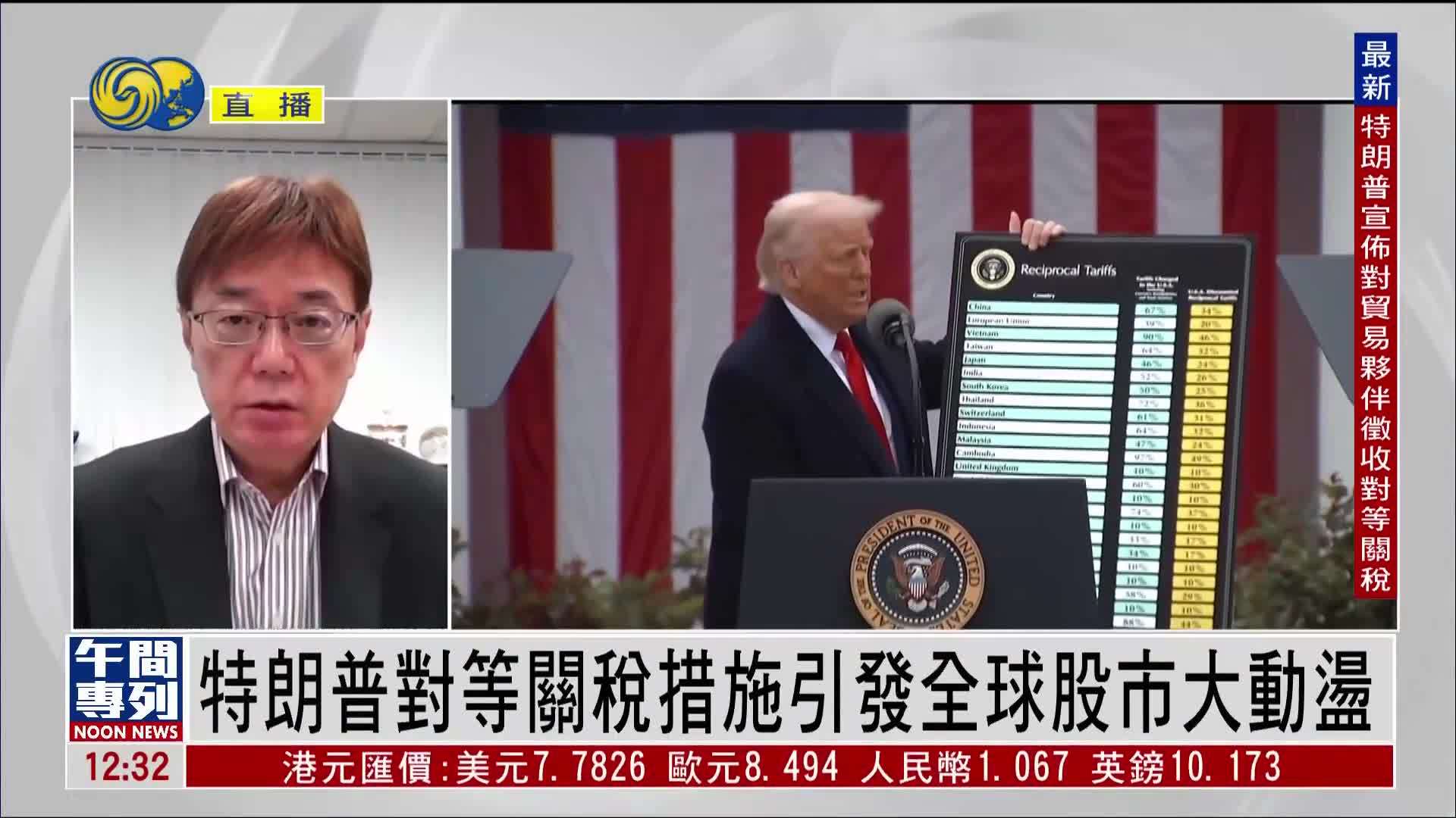 潘铁珊：特朗普对等关税措施引发全球股市大动荡