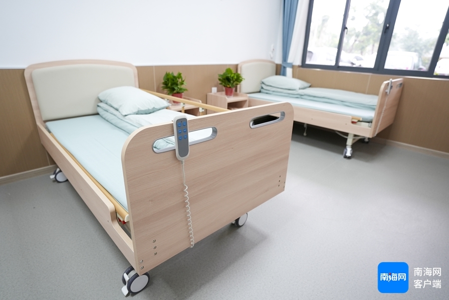 海口市秀英区秀英街道综合养老服务中心环境。记者 吴兴财 摄