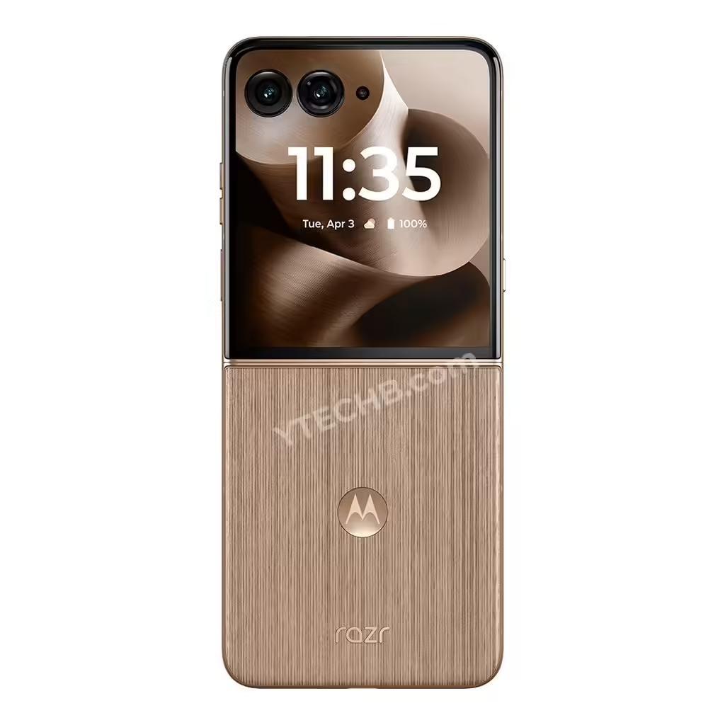 摩托罗拉Razr 60/Ultra折叠手机高清渲染图和规格曝光