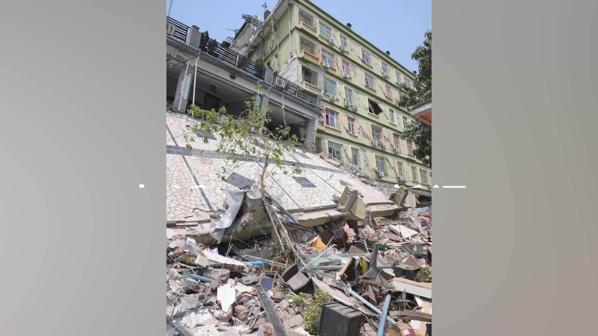 缅籍华人被困废墟15分钟自救逃生，当事人：不想告诉妈妈怎么爬出来，害怕她哭着来找我