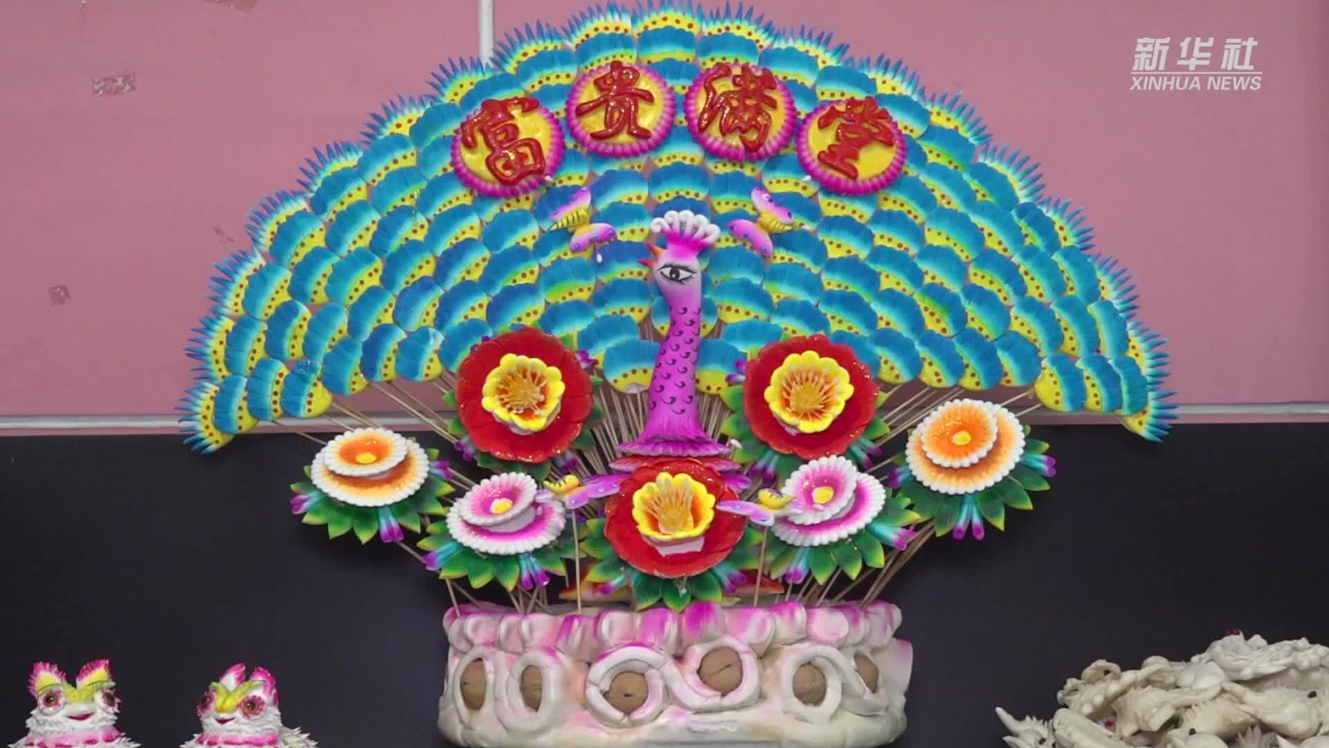 陕西华州：传统清明花馍寄哀思