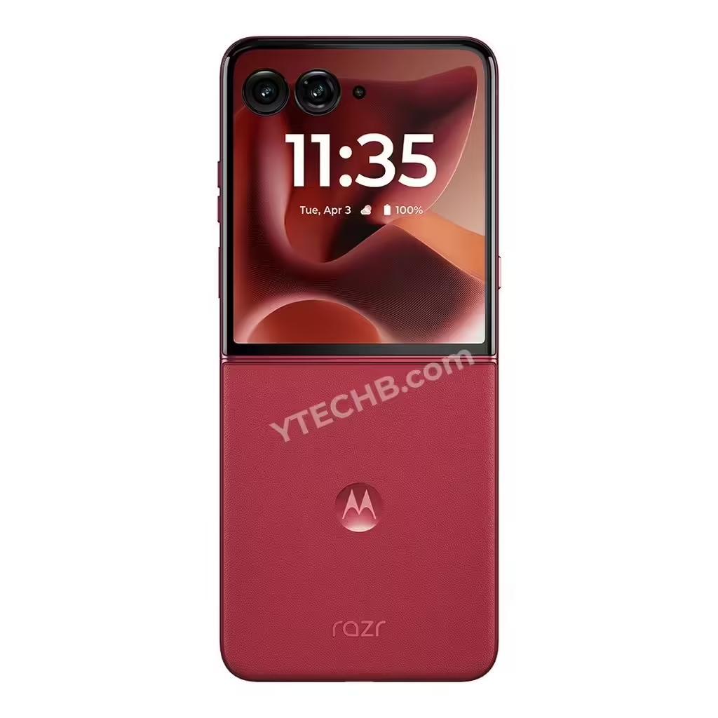 摩托罗拉Razr 60/Ultra折叠手机高清渲染图和规格曝光