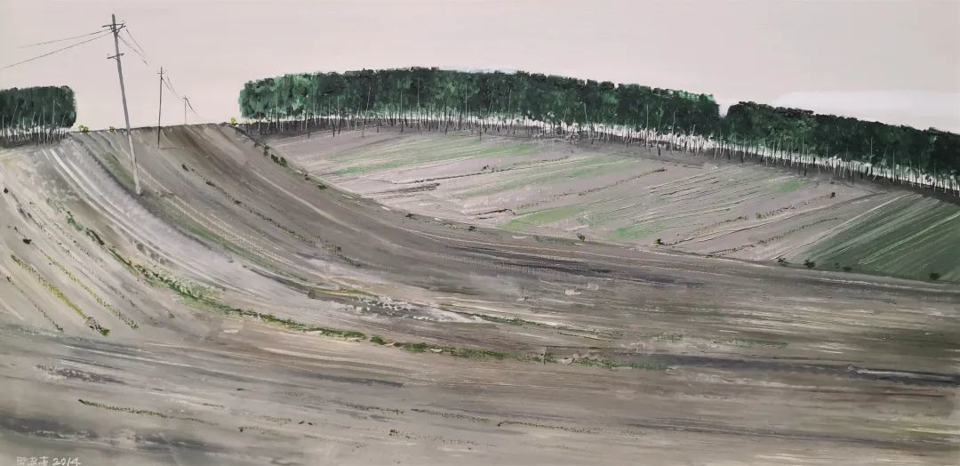 田卫平《如歌》油画2014