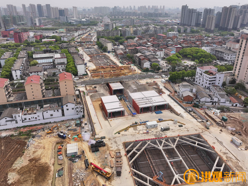 南昌广州路下穿京九铁路隧道工程有新进展