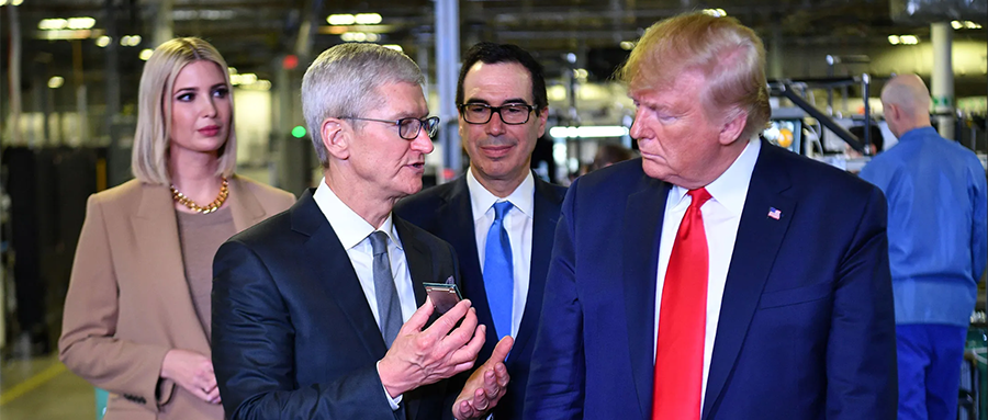 美国关税,苹果受罪