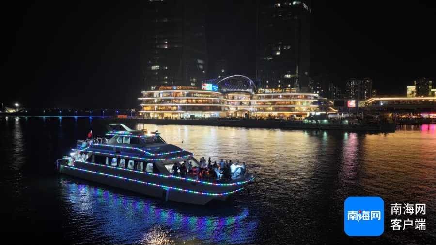 海旅游船。海南旅投供图