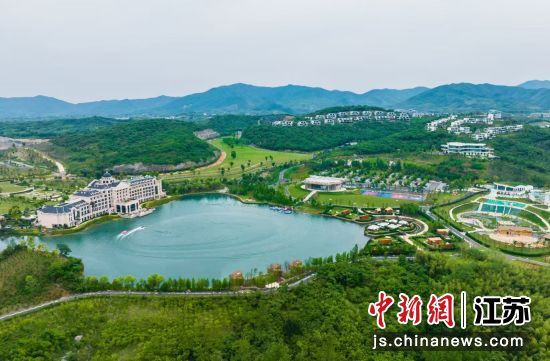 航拍隐龙谷美景。张渚镇供图