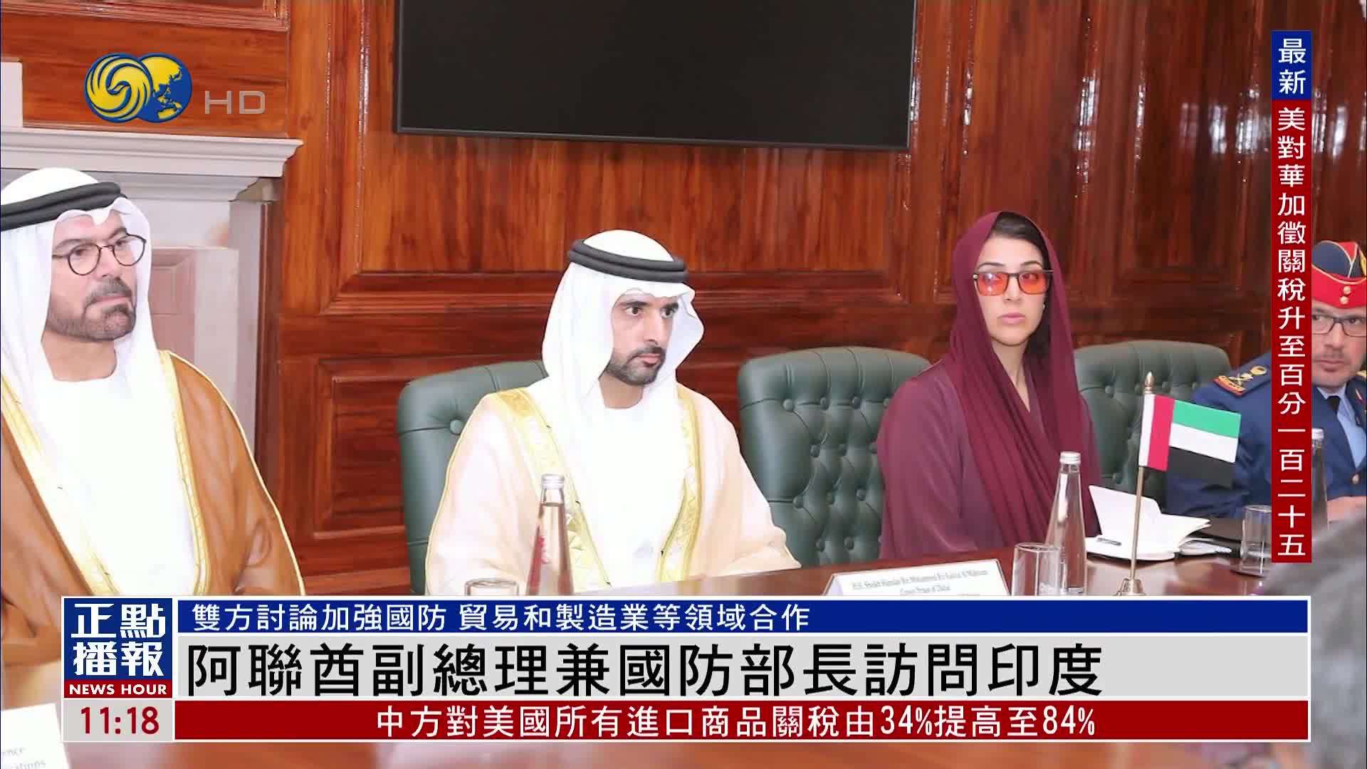 阿联酋副总理兼国防部长访问印度