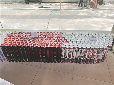 筒羽毛球价格超百元