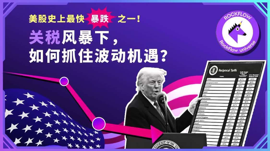 美股史上最快暴跌之一，关税风暴下，如何抓住波动机遇？