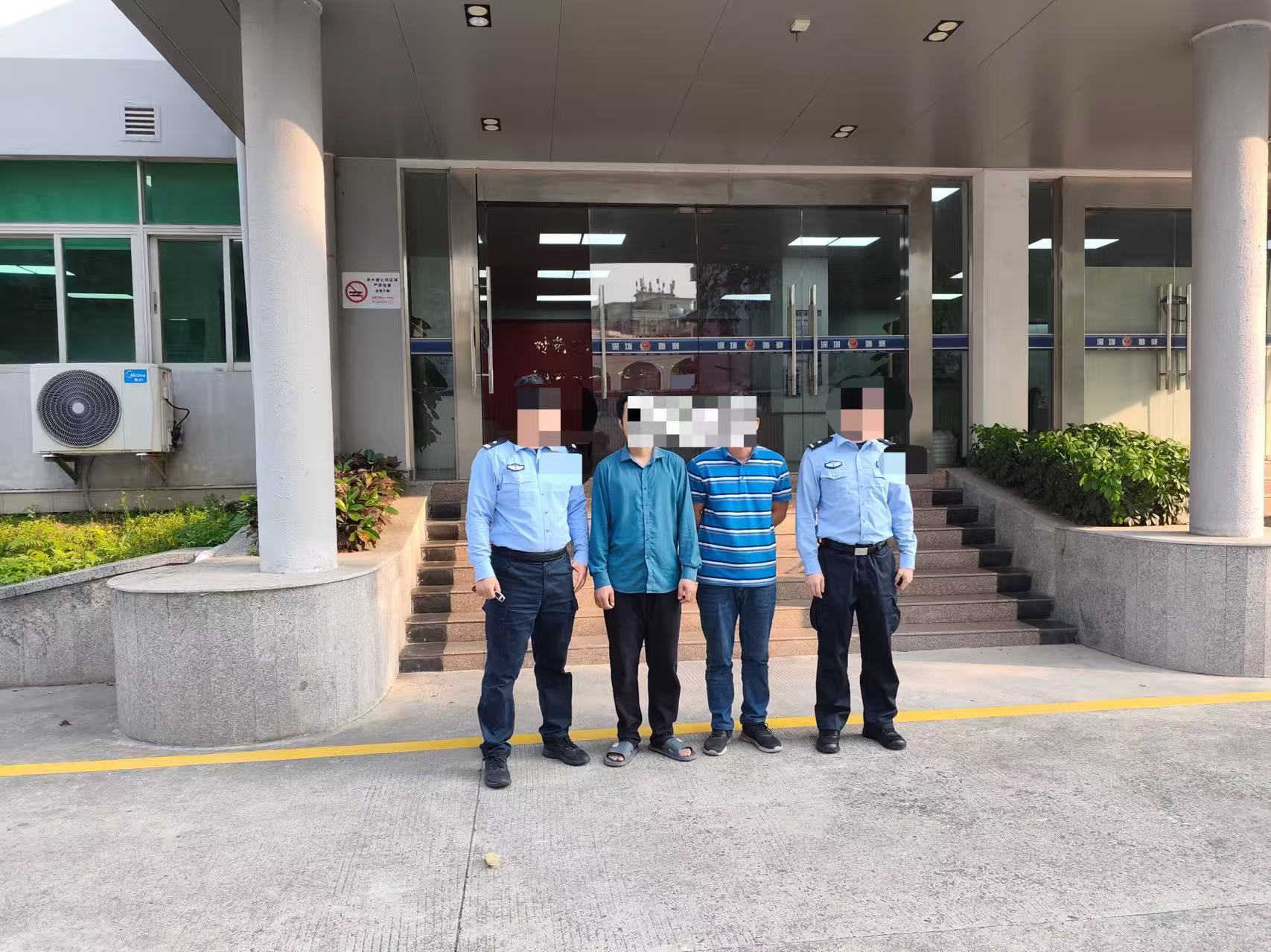 横岗街道联合龙岗交警大队快速侦破一起破坏道路交通设施案件