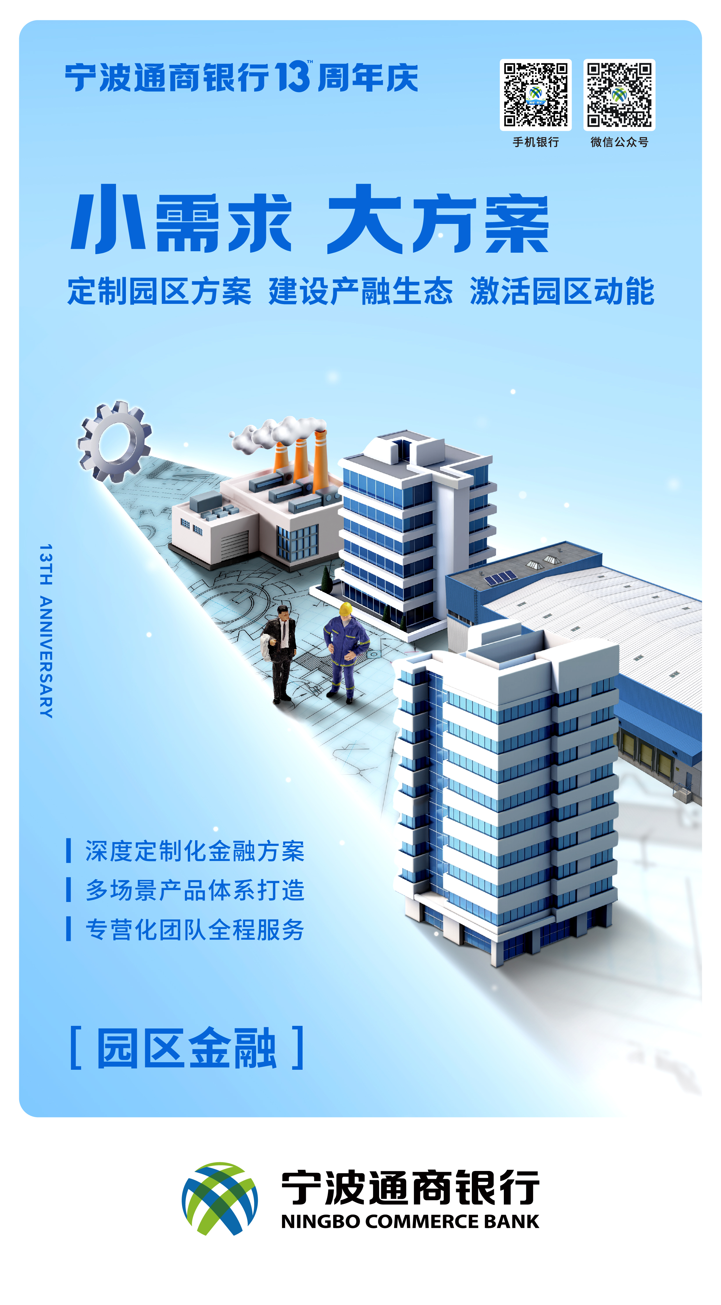 推进“五大创新” 绘就崭新图景——宁波通商银行积极探索园区金融高质量发展路径