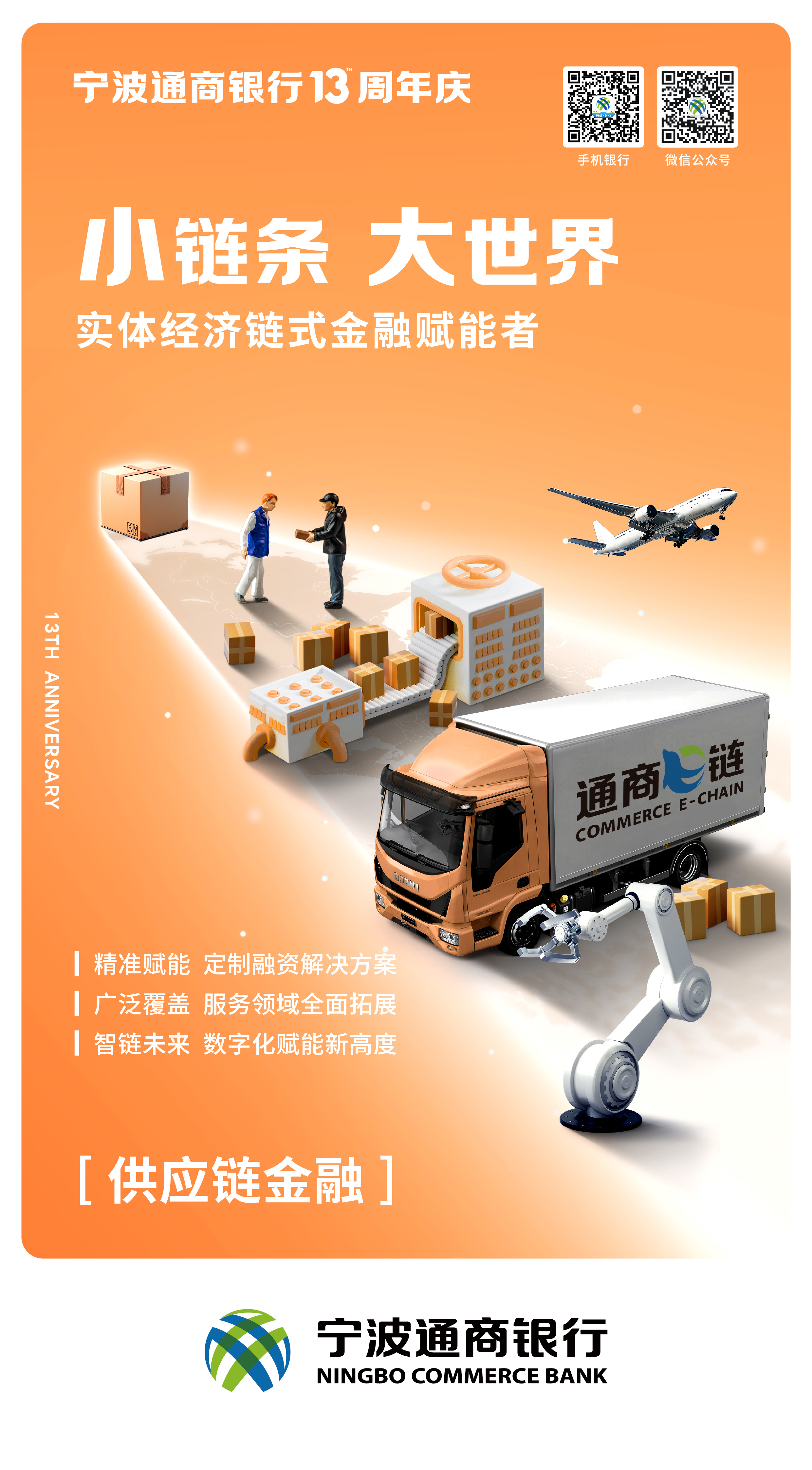 聚焦“一大一小” 推进“四项升级”——宁波通商银行大力推进供应链金融创新发展