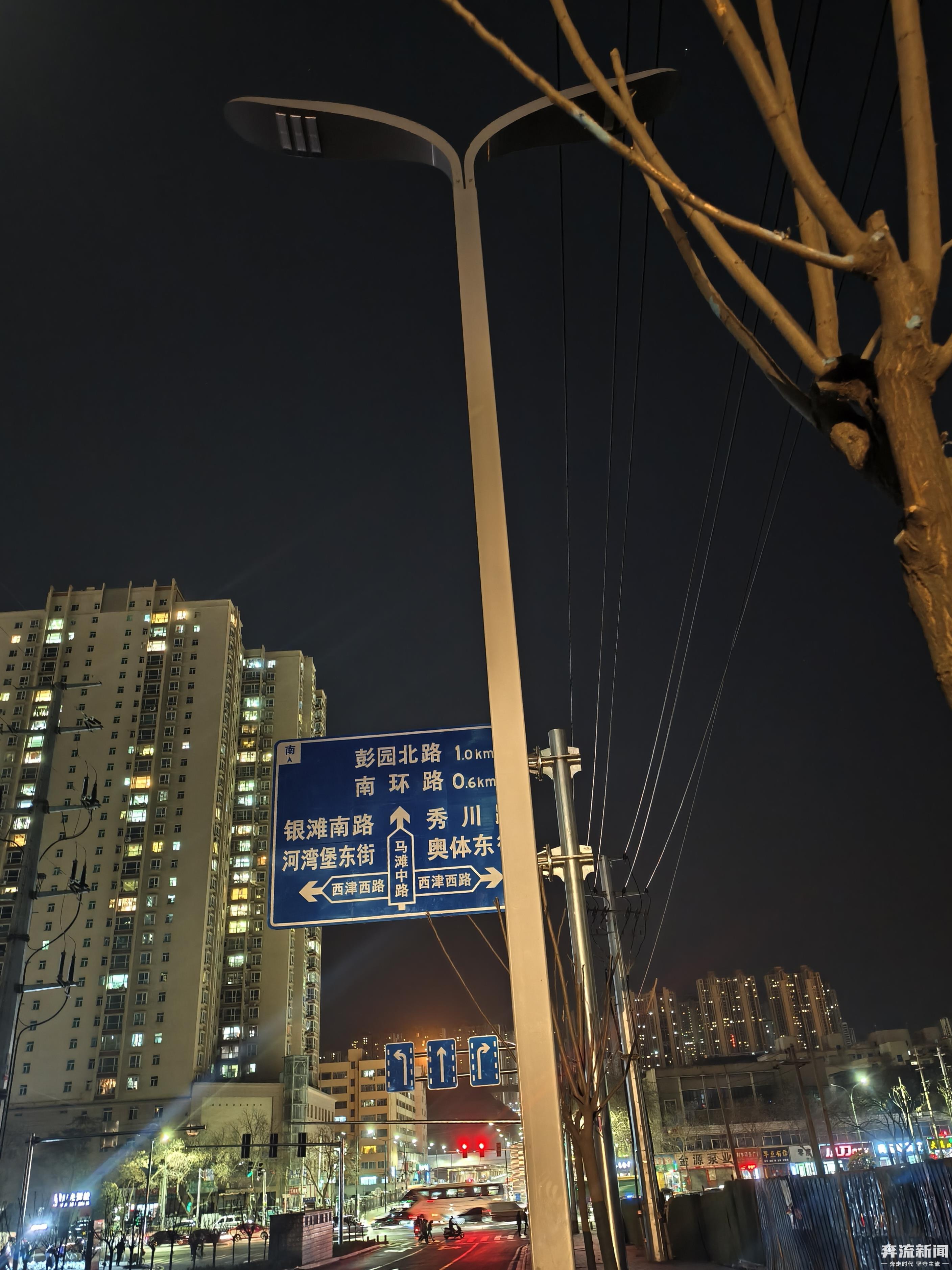 兰州市民反映这条街路灯“失明”4个月 回应来了