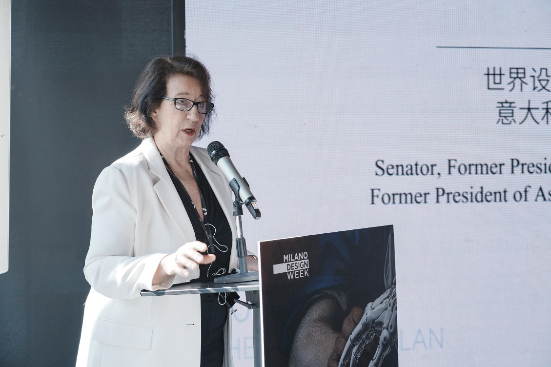 世界设计组织原主席、参议员、意大利工业设计协会原主席路易莎·博切多