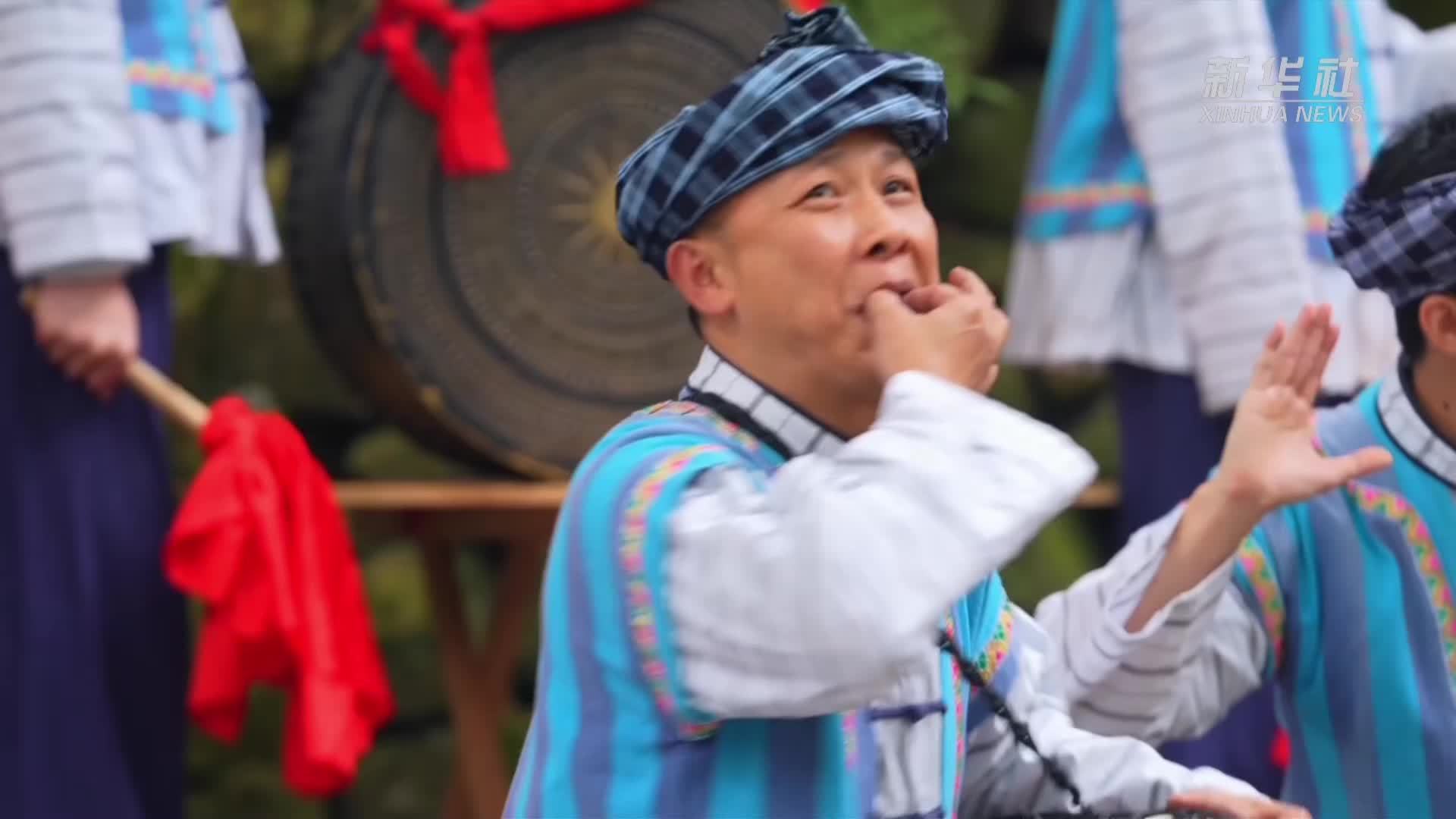 贵州望谟：布依歌舞宣传国家安全知识