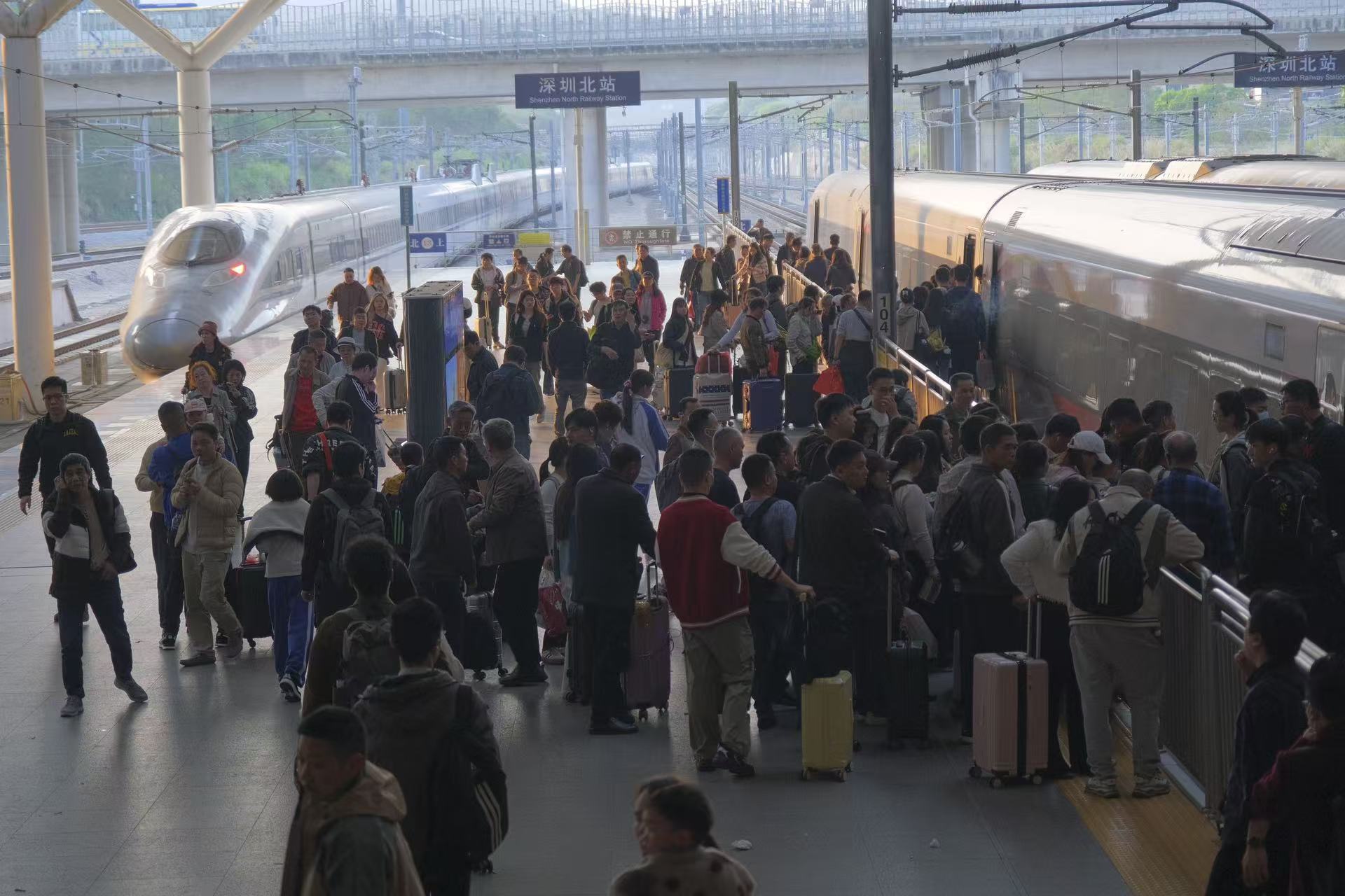再现大客流!清明假期 深圳铁路到发旅客超330万人次