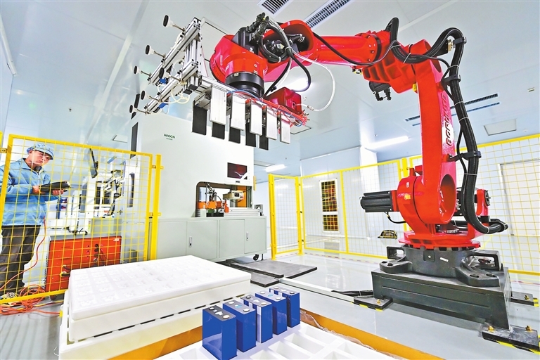 弋阳：智能生产线（图）