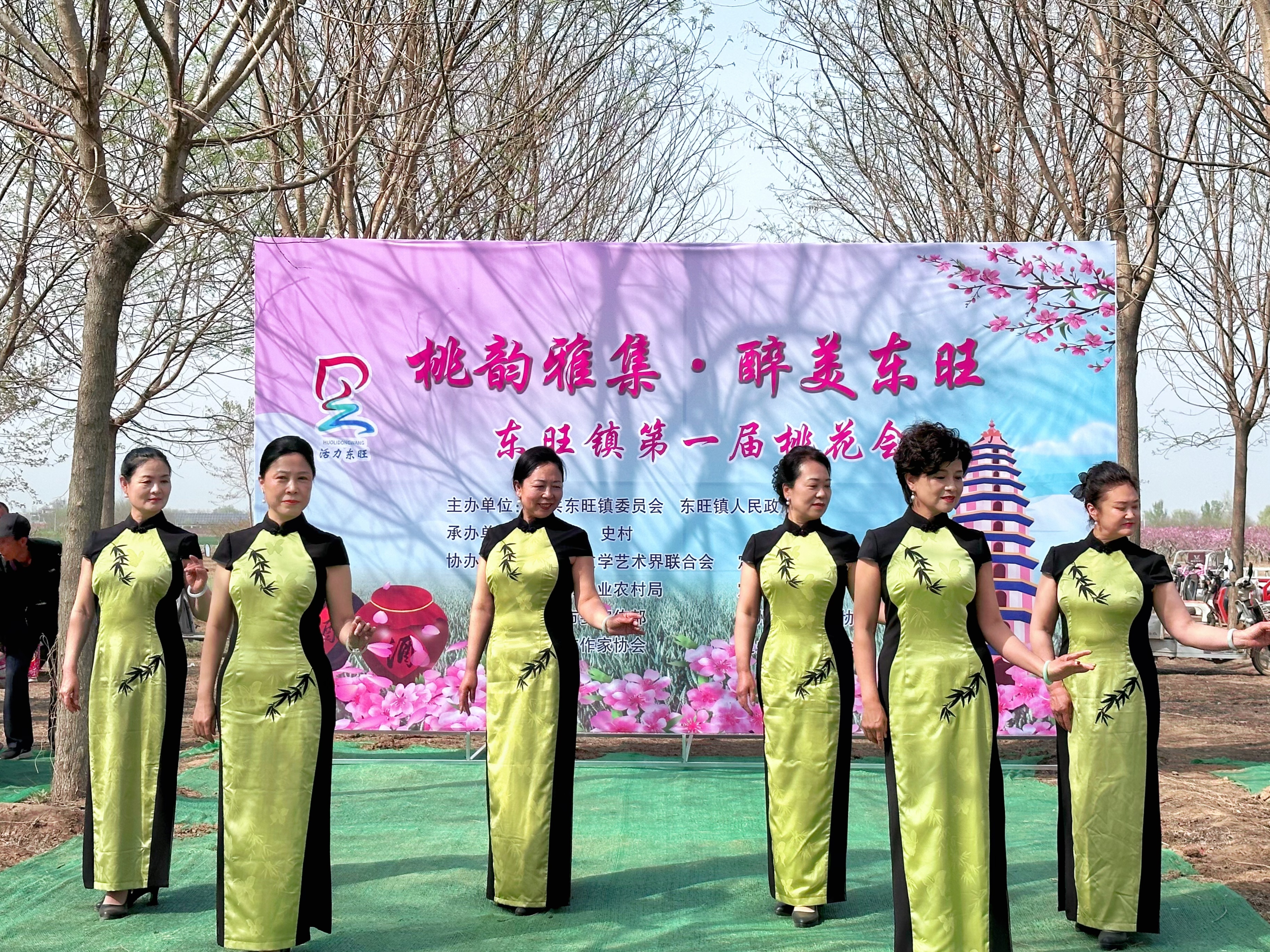 定州东旺镇：举办首届“桃韵雅集&middot;醉美东旺”桃花会