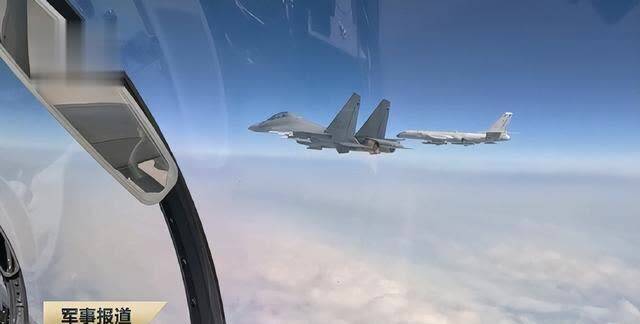 (轰6K挂载实弹参与演习)