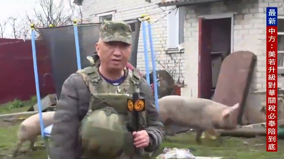 家猪沦为野生动物？凤凰记者探访库尔斯克前线