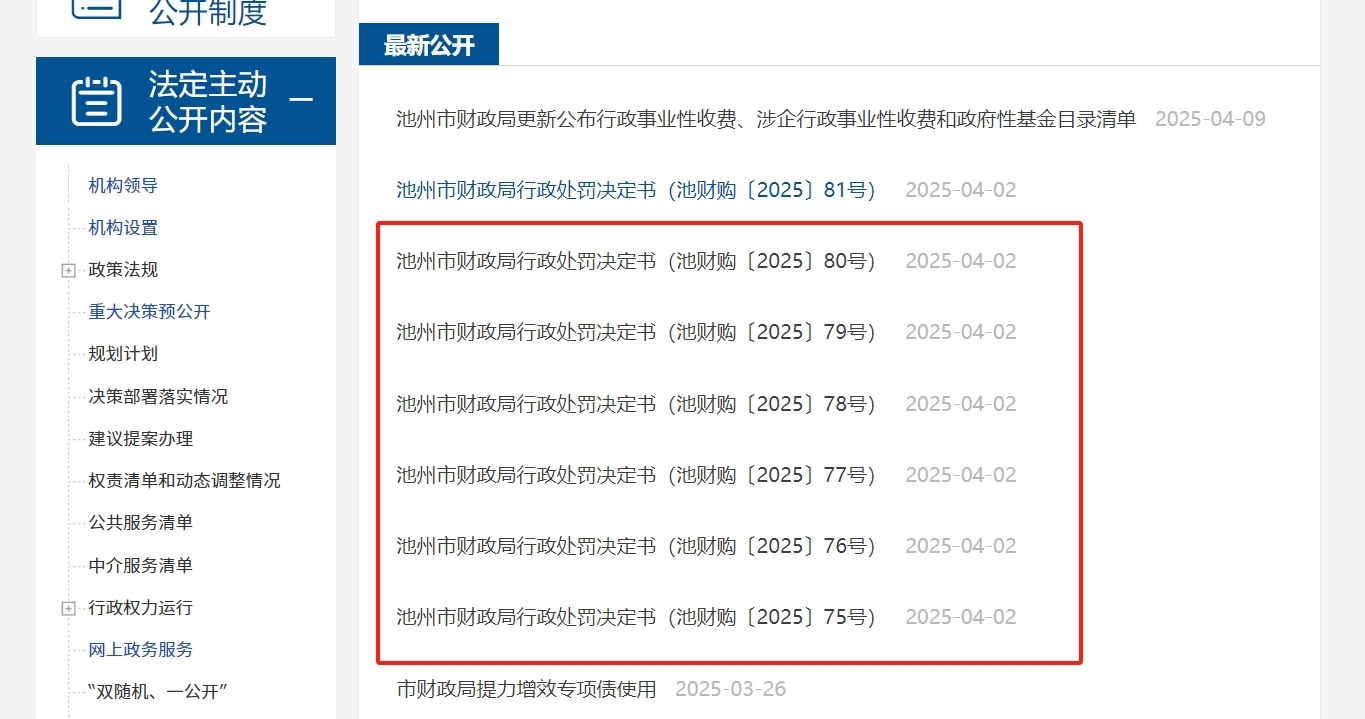 安徽一市财政局披露！2名采购人代表、5名专家被处罚